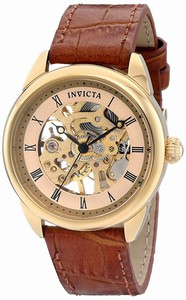 Invicta Champagne Skeleton Hand Wind Watch #17197 (Women Watch)