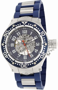 Invicta Blue Skeletal Hand Wind Watch #17246 (Men Watch)