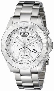 Invicta Silver Dial Stainless Steel Band Watch #17284 (Men Watch)