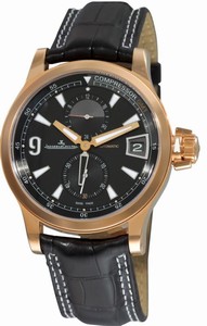 Jaeger LeCoultre Black Manual Winding Watch # 1732441 (Men Watch)