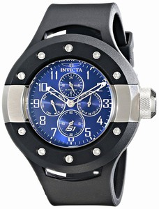 Invicta Blue Dial Rubber Band Watch #17390 (Men Watch)