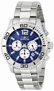 Invicta Pro Diver Quartz Chronograph Date Multicolor Dial Stainless Steel Watch # 17397 (Men Watch)