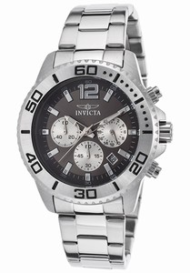 Invicta Pro Diver Quartz Chronograph Date Multicolor Dial Stainless Steel Watch # 17398 (Men Watch)