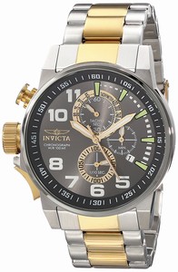 Invicta Gunmetal Quartz Watch #17415 (Men Watch)