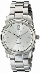 Invicta Silver Dial Stainless Steel Band Watch #17419 (Women Watch)
