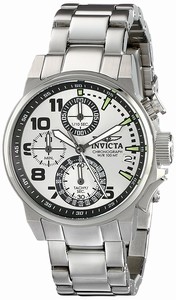 Invicta Silver Dial Stainless Steel Watch #17422 (Women Watch)