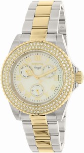 Invicta Mother Of Pearl Dial Stainless Steel Band Watch #17437 (Women Watch)