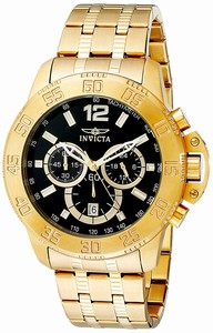 Invicta Black Dial Stainless Steel Band Watch #17448 (Women Watch)
