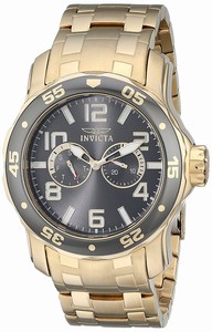 Invicta Grey Dial Stainless Steel Band Watch #17499 (Men Watch)