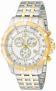 Invicta Silver Dial Stainless Steel Band Watch #17506 (Men Watch)