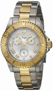 Invicta Mother Of Pearl Dial Stainless Steel Band Watch #17526 (Women Watch)