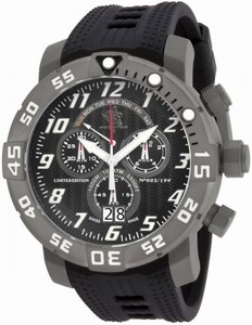 Invicta Black Dial Watch #17528 (Men Watch)