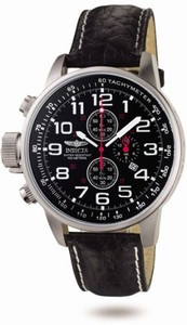 Invicta Swiss Quartz Black Watch #17606 (Men Watch)