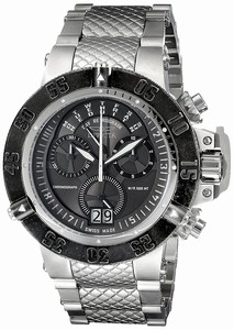 Invicta Grey Dial Stainless Steel Band Watch #17619 (Men Watch)