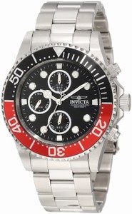 Invicta Japanese Quartz Black Watch #1770 (Men Watch)