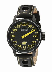 Invicta Black Dial Stainless steel Band Watch # 17703 (Men Watch)