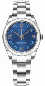 Rolex Swiss automatic Dial color Blue Watch # 177200 (Women Watch)