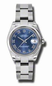 Rolex Blue Dial Automatic Self Winding Watch #178240-BLRO (Women Watch)