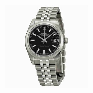 Rolex Automatic Dial color Black Watch # 178240BKSJ (Women Watch)
