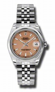 Rolex Automatic Dial color Pink Watch # 178240PSJ (Women Watch)