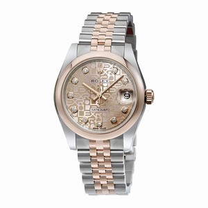 Rolex Automatic Dial color Pink Jubilee Watch # 178241PKJDJ (Men Watch)