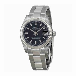 Rolex Automatic Dial color Black Watch # 178274BKSO (Men Watch)