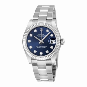 Rolex Automatic Dial color Blue Watch # 178274BLDO (Men Watch)