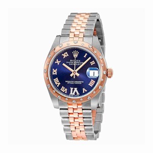 Rolex Automatic Dial color Purple Watch # 178341PURDJ (Men Watch)
