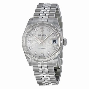 Rolex Automatic Dial color Silver Watch # 178344SJDJ (Men Watch)