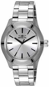 Invicta Silver Dial Luminescent Hands Watch #17894 (Men Watch)