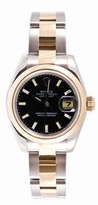 Rolex Automatic Dial color Black Watch # 179163.OBKS (Men Watch)
