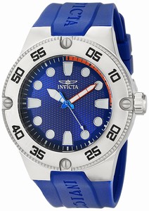 Invicta Blue Dial Stainless Steel Band Watch #17917 (Men Watch)