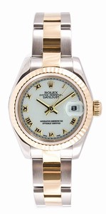 Rolex Automatic Dial color White Watch # 179173.OWR (Women Watch)