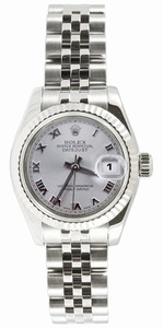 Rolex Automatic Dial color Silver Watch # 179174.JSR (Women Watch)