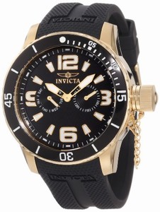 Invicta Japanese Quartz Black Watch #1792 (Men Watch)