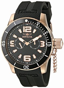 Invicta Japanese Quartz Black Watch #1793 (Men Watch)