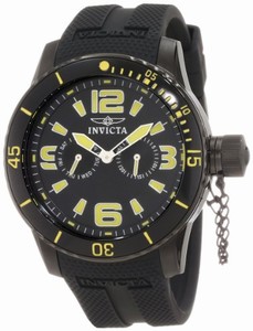 Invicta Japanese Quartz Black Watch #1796 (Men Watch)