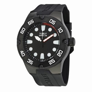 Invicta Black Quartz Watch #18026 (Men Watch)