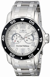 Invicta Silver Dial Stainless Steel Band Watch #18035SYB (Men Watch)