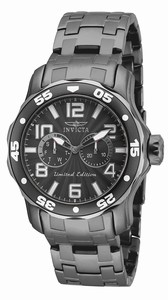 Invicta Grey Dial Luminescent Hands Watch #18037 (Men Watch)