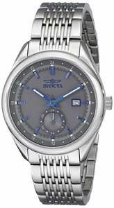 Invicta Grey Dial Stainless Steel Band Watch #18094 (Men Watch)