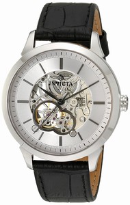 Invicta Silver Dial Mechanical Movement Watch #18135 (Men Watch)