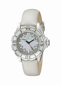 Invicta Mother Of Pearl Dial Stainless Steel Band Watch #18494 (Women Watch)