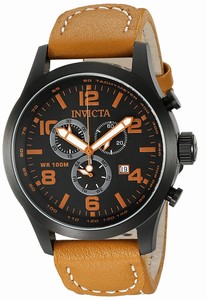 Invicta Black Dial Water-resistant Watch #18498 (Men Watch)