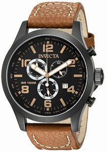 Invicta Black Dial Water-resistant Watch #18499 (Men Watch)