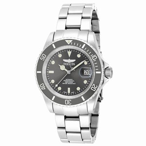 Invicta Grey Dial Stainless Steel Band Watch #18504 (Men Watch)