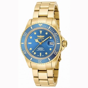 Invicta Blue Dial Stainless Steel Band Watch #18507 (Men Watch)