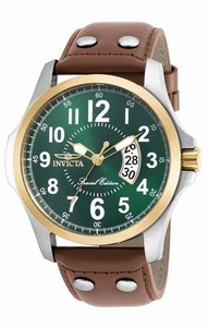 Invicta Leather Band Watch #18661 (Men Watch)