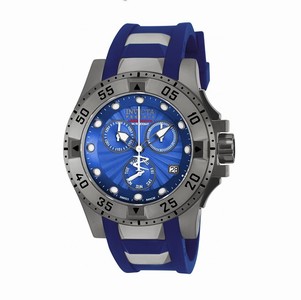 Invicta Blue Dial Stainless Steel Band Watch #18692 (Women Watch)
