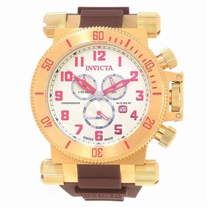 Invicta Beige Dial Calendar Watch #18730 (Men Watch)